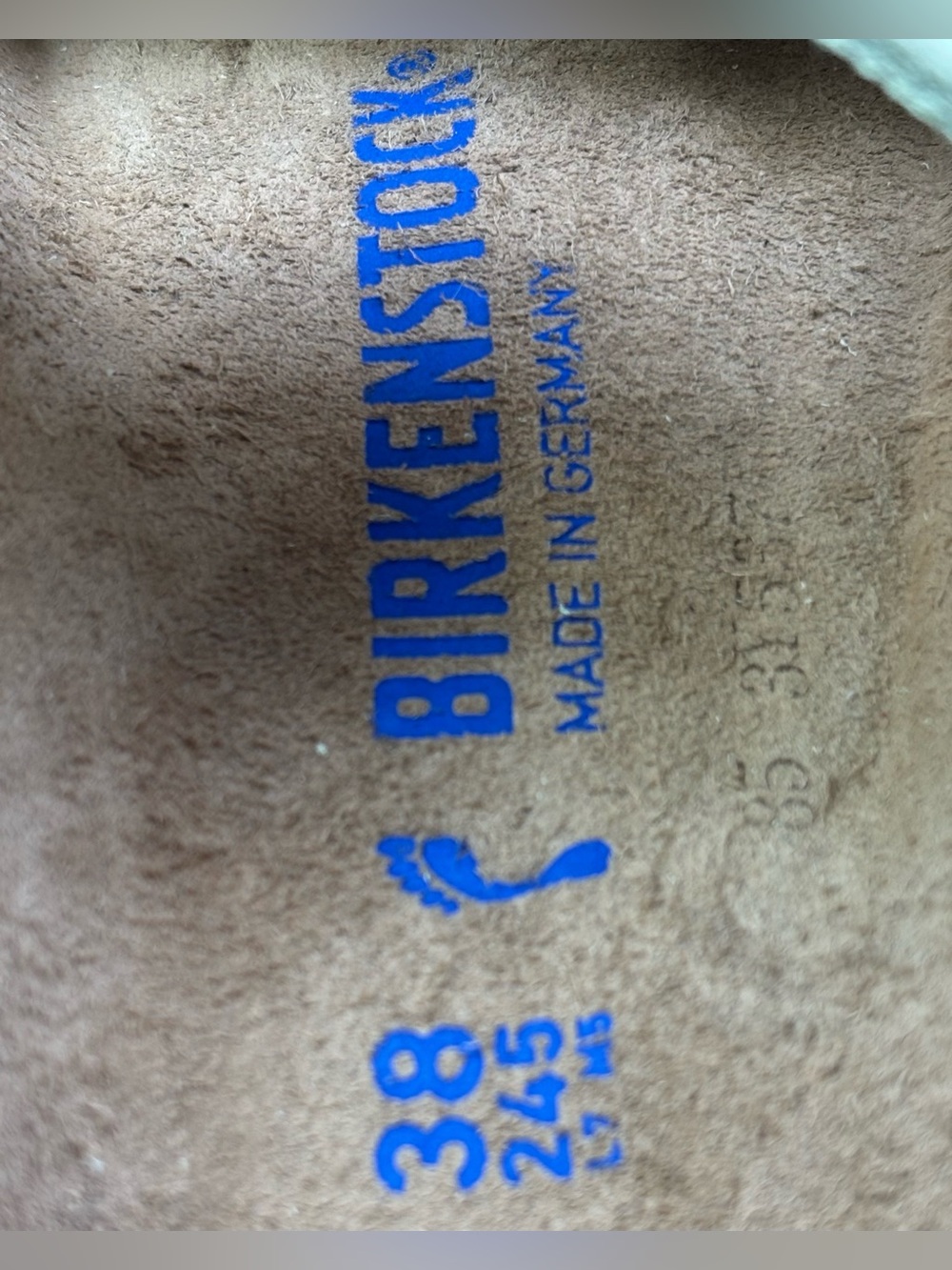 Birkenstock 💅 ARIZONA Faded Lime Soft Suede Leather Sandals Slide 38 41 7 7.5 10 - Picture 8 of 9